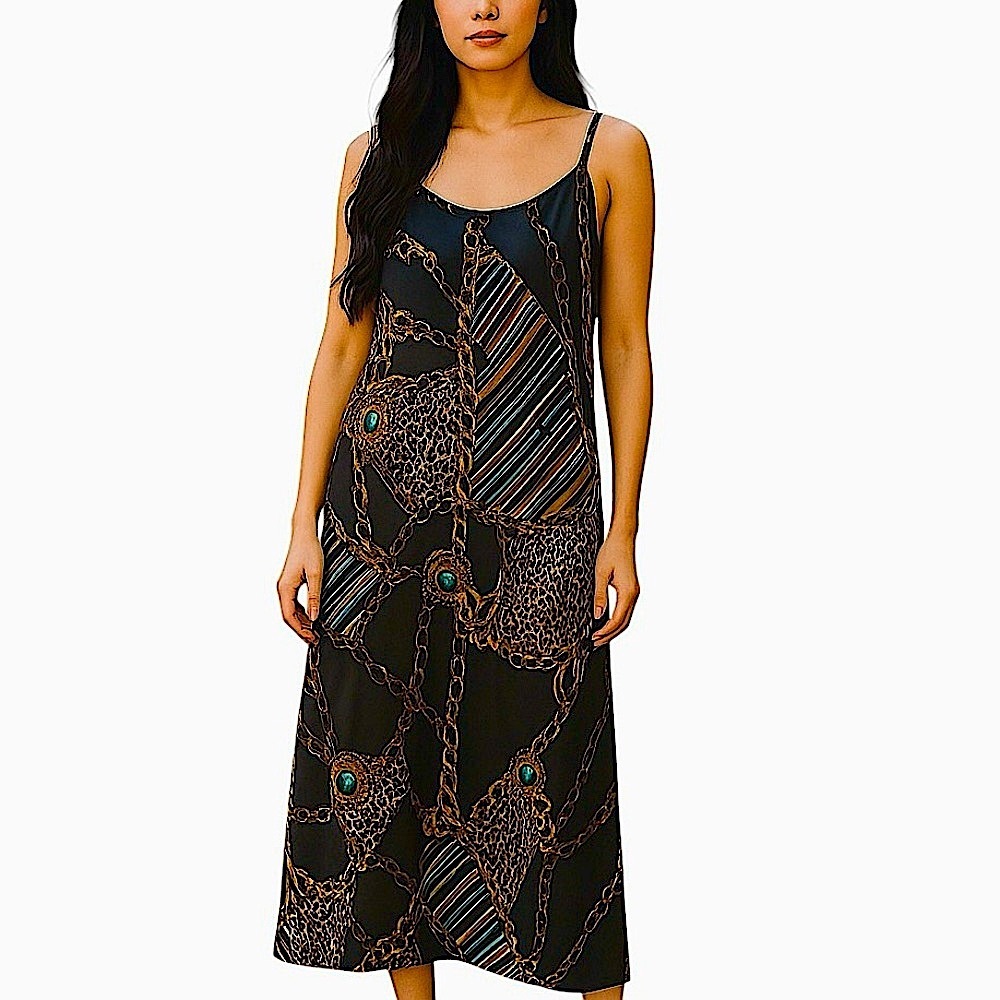 NWT Speed Control Hi Low Scarf Dress. Multi colors Sz 3X